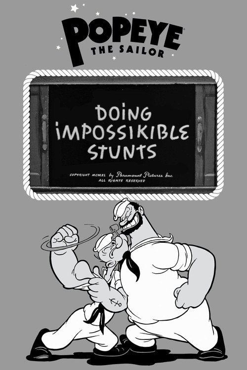 Doing Impossikible Stunts Poster