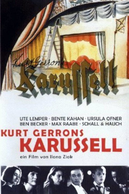 Kurt Gerrons Karussell Poster
