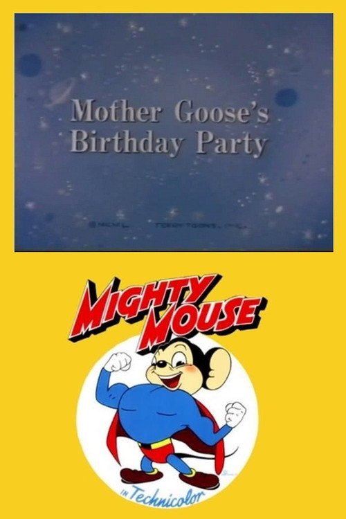 Mother Goose's Birthday Party Poster