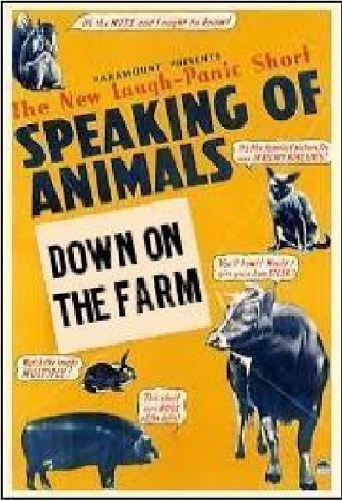 Speaking of Animals Down on the Farm Poster