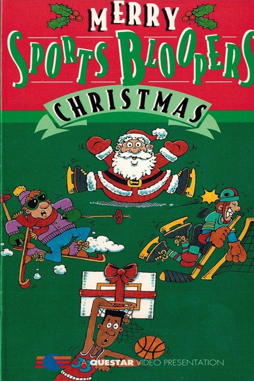 Merry Sports Bloopers Christmas Poster