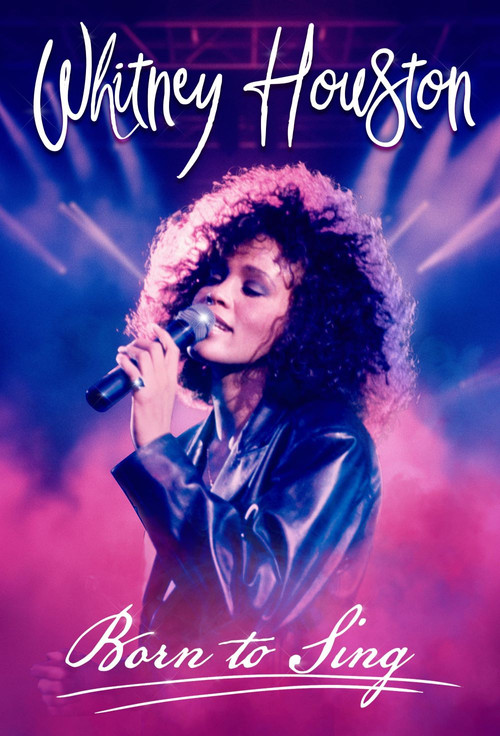 Whitney Houston Born to Sing Poster