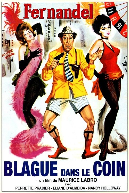 Blague dans le coin Poster