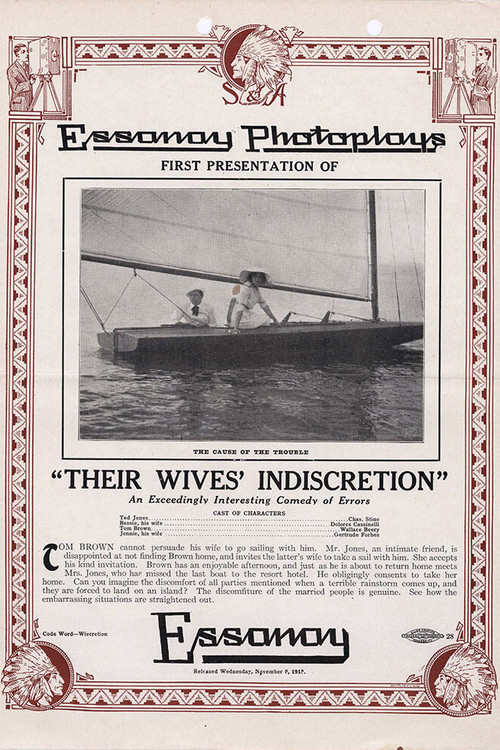 Their Wives' Indiscretion Poster