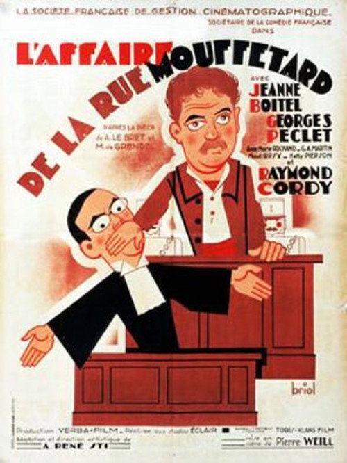 The Mouffetard Street case Poster