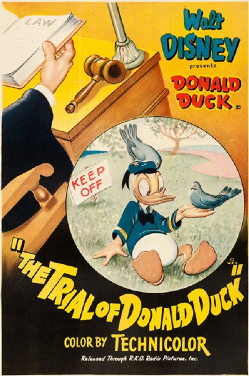 The Trial of Donald Duck Poster