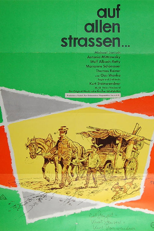 Auf allen Straßen Poster
