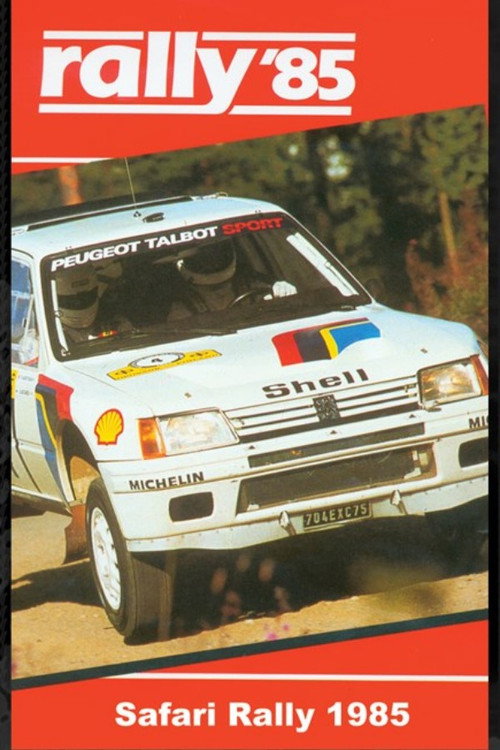 Safari Rally 1985 Poster