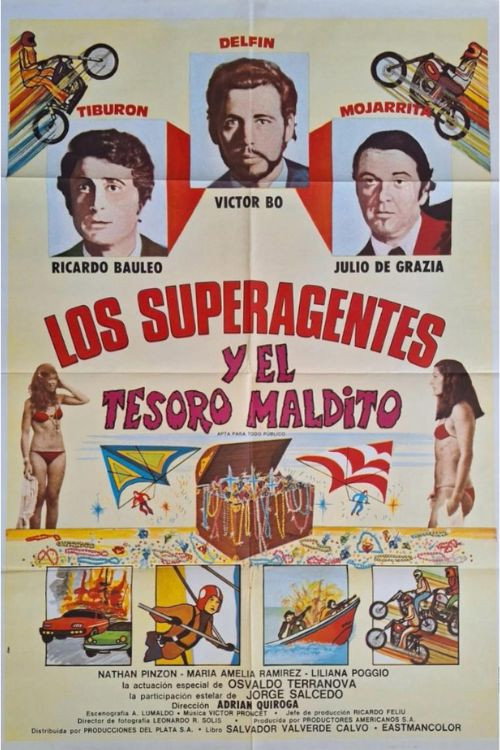 Los superagentes y el tesoro maldito Poster