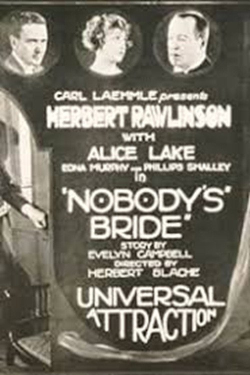 Nobody's Bride Poster