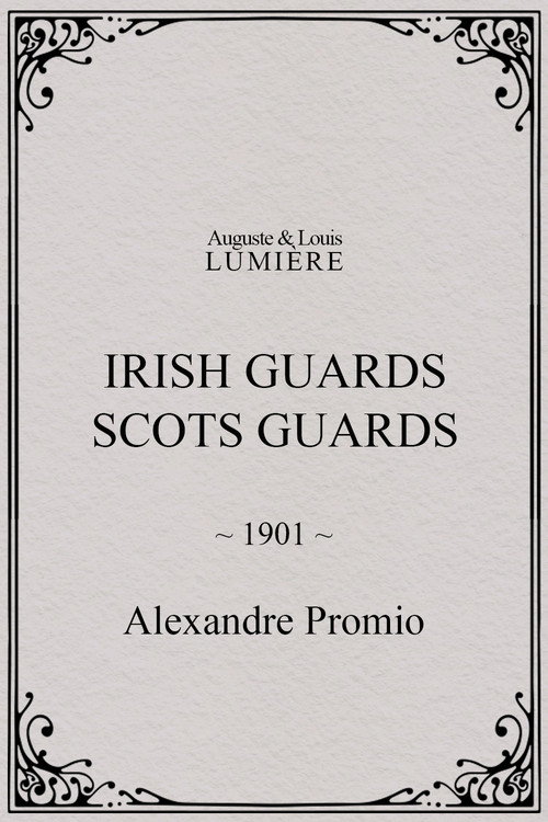 Irish Guards. Scots Guards Poster