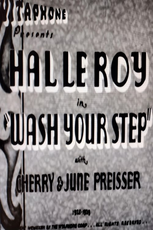 Wash Your Step Poster