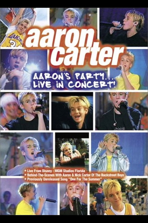 Aaron Carter: Aaron's Party... Live in Concert! Poster