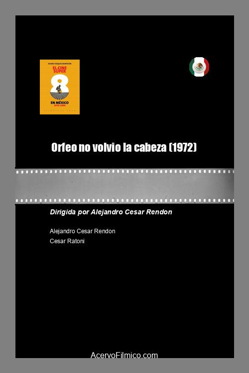 Orfeo no volvio la cabeza Poster
