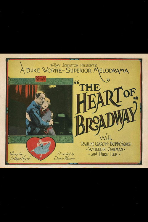 The Heart of Broadway Poster