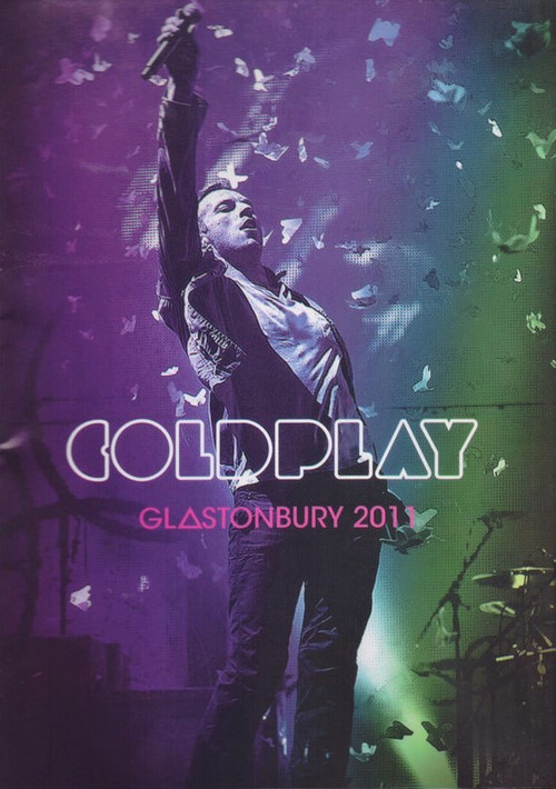 Coldplay Live At Glastonbury 2011 Poster