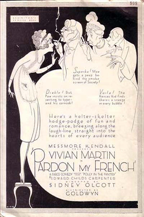 Pardon My French Poster
