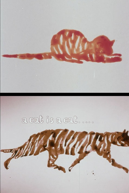 A Cat Is A Cat Poster