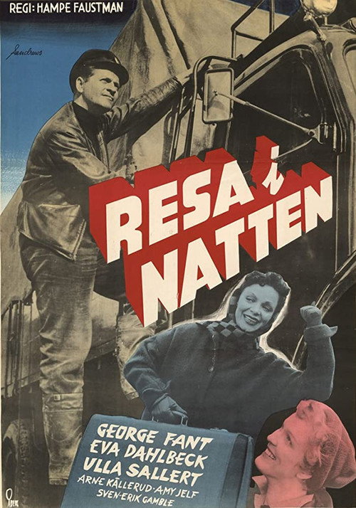 Resa i natten Poster