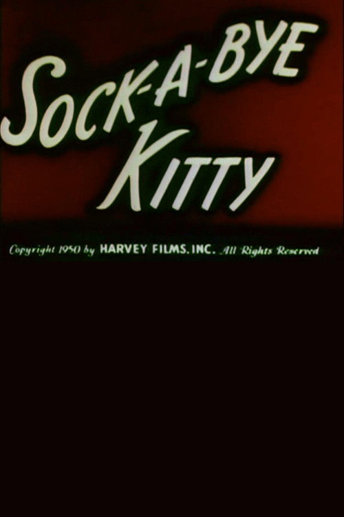 Sock-a-Bye Kitty Poster