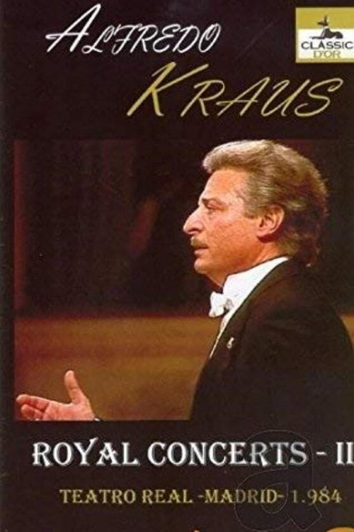 Alfredo Kraus - Concert in Madrid (Teatro Real) Poster