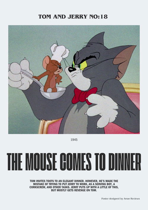 The Mouse Comes to Dinner Poster