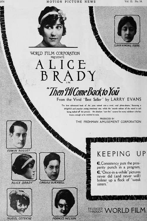 Then I'll Come Back to You Poster