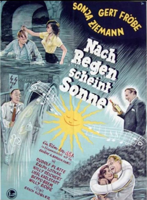 Nach Regen scheint Sonne Poster