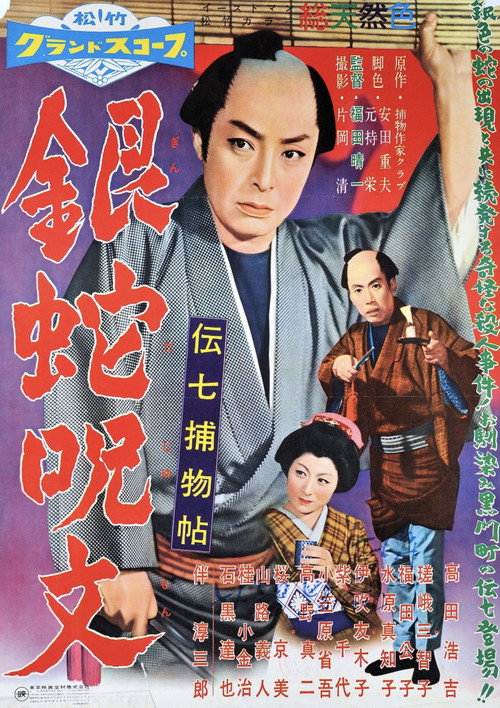 Denshichi Torimonocho:  The Curse of the Silver Snake Poster