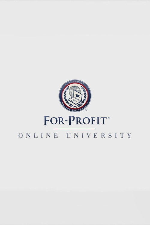 For-Profit Online University Poster