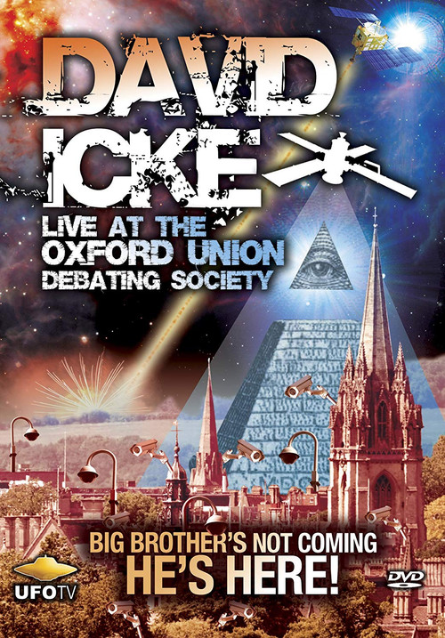 David Icke: Live at Oxford Union Debating Society Poster