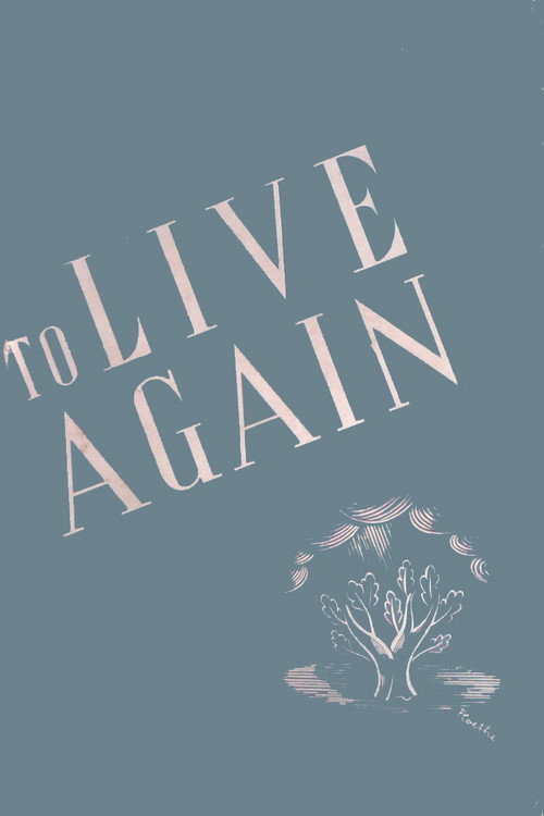 To Live Again Poster