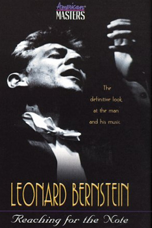 Leonard Bernstein: Reaching for the Note Poster