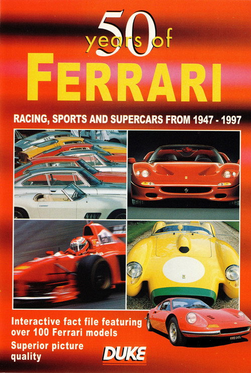 50 Years Of Ferrari Poster