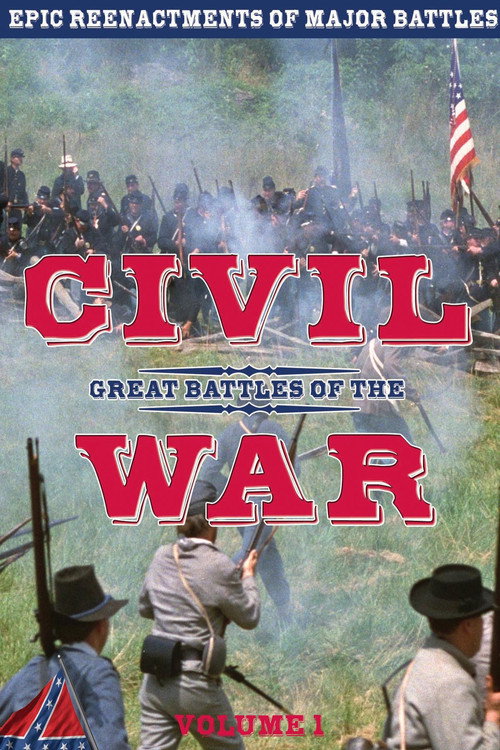 Great Battles of the Civil War Poster