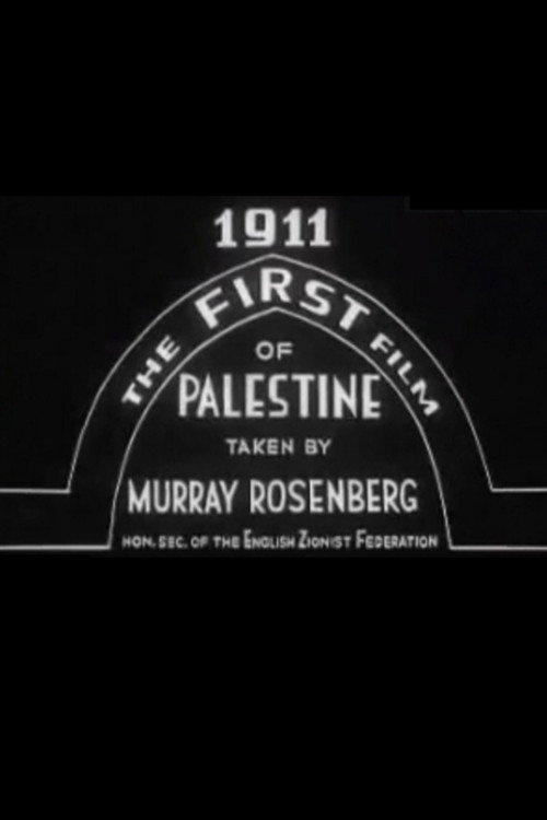 The First Film of Palestine Poster