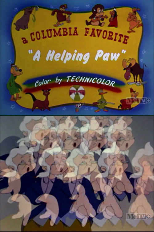 A Helping Paw Poster