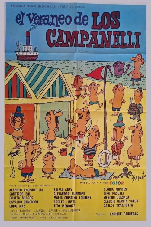 El veraneo de los Campanelli Poster