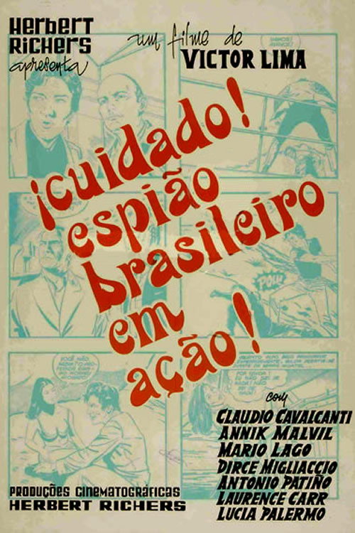Cuidado! Espião Brasileiro em Ação! Poster