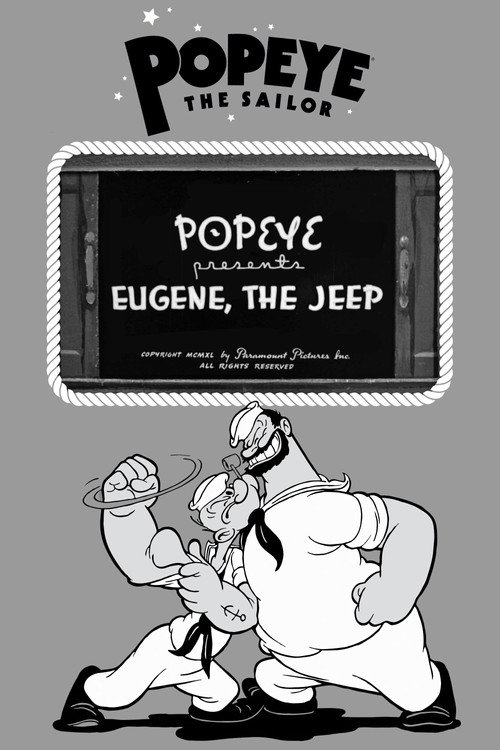 Popeye Presents Eugene, the Jeep Poster