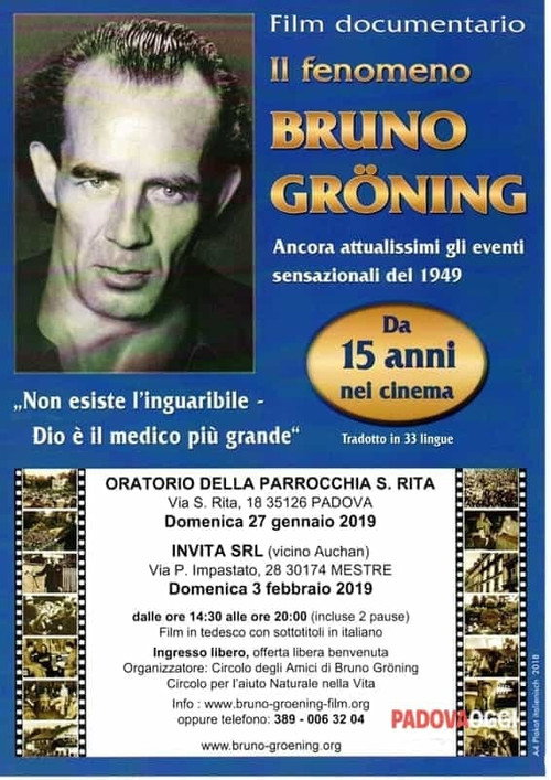 The PHENOMENON BRUNO GROENING – documentary film – PART 1, PART 2, PART 3 Poster