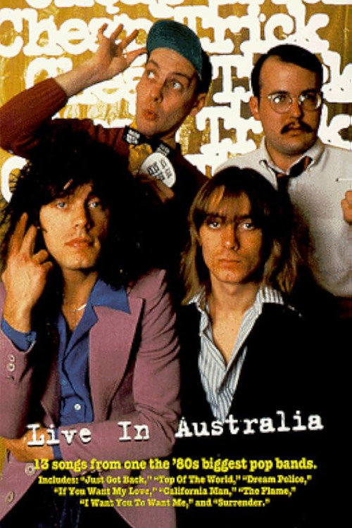 Cheap Trick: Live in Australia Poster