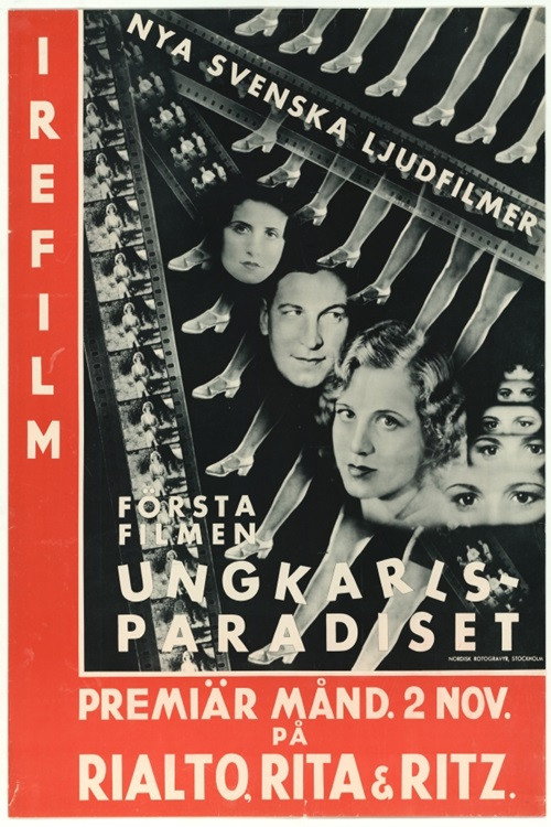 Ungkarlsparadiset Poster