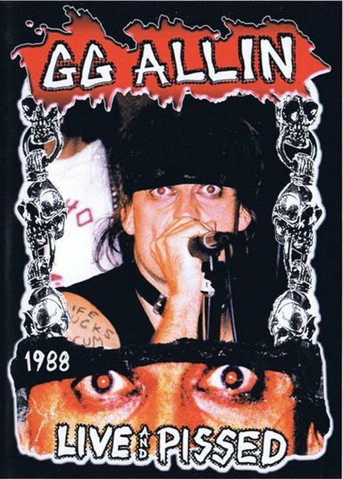GG Allin: Live and Pissed Poster