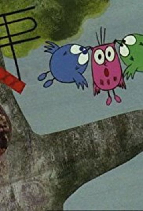 Owly, Who Watched TV All Day Poster