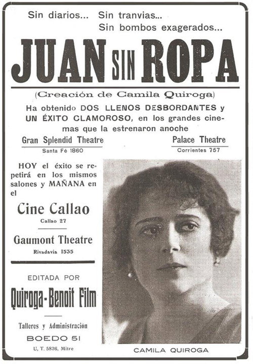 Juan sin Ropa Poster