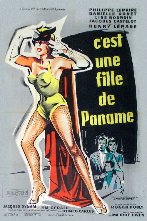 She's a girl from Paris Poster