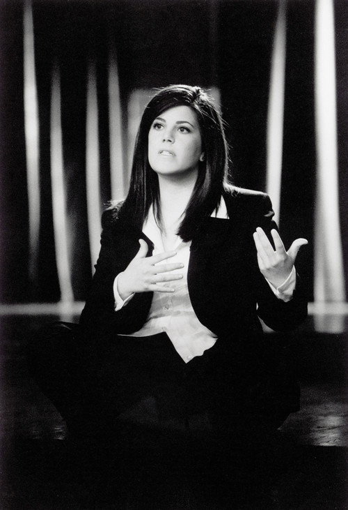 Monica in Black and White Poster