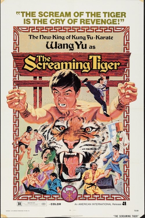 The Screaming Tiger Poster