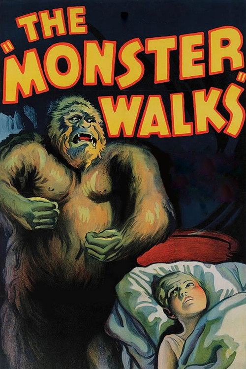 The Monster Walks Poster